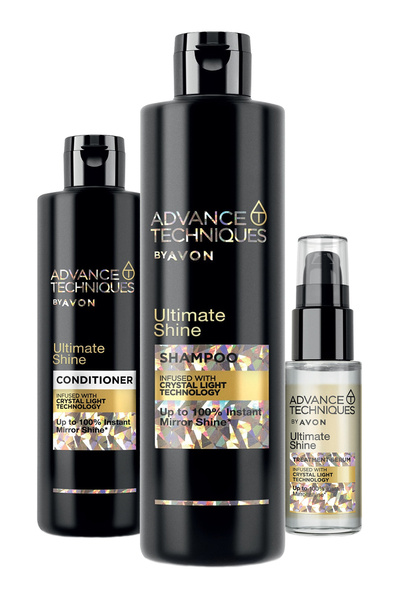 AVON Advance Techniques Parlaklık Veren Saç Bakım Paketi