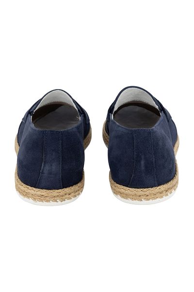 DreiMaster Maritim Penny Loafer aus Veloursleder