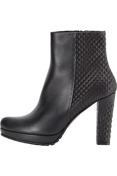 Faina Elegantní Leder Stiefelette