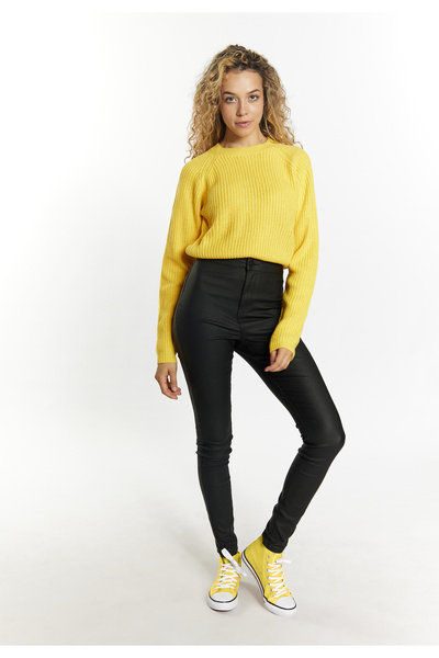myMo Strick Cropped Pullover
