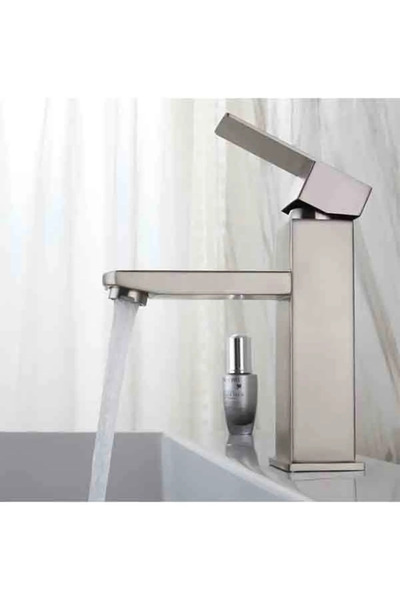 FLEKO Inox Sink Faucet Stainless Steel