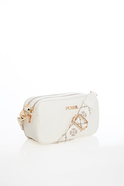 Fossil White Women's Shoulder Bag 05FM24Y1019