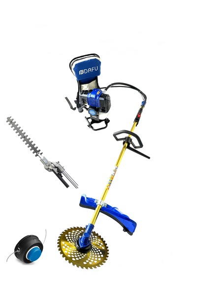 ROYAL DAFU TURBO MOTORLU SIRT TIRPAN ÇİT BUDAMA LÜKSTRÜM MAKİNESİ SETİ ÇİM OT...