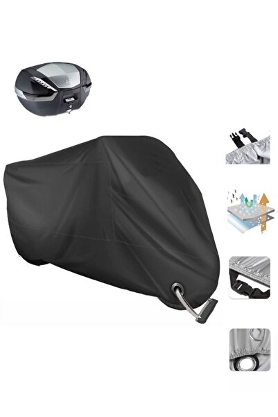 Autorez محرك بريكستون BX 125 X أسود - قفل متوافق مع الحقيبة الخلفية