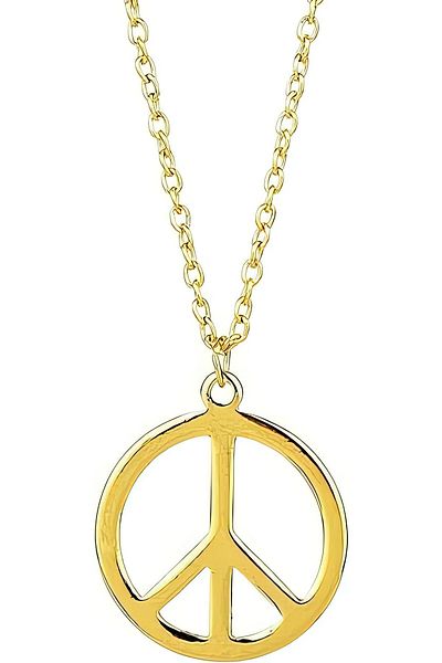 FG KONNİCHİWA PEACE PEACE HIPPIE NECKLACE STEEL