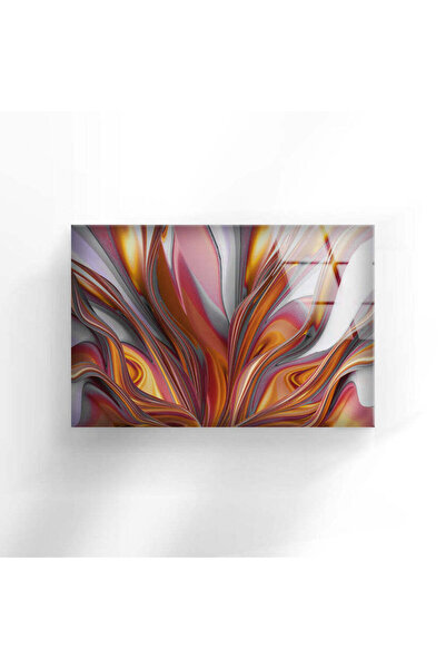 myphotostation Apstraktna zidna slika od kaljenog stakla