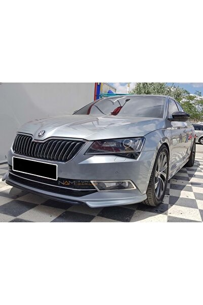 NamTuning Skoda Superb Ön Tampon Eki Karlık 2019 sonrası Uyumlu Boyasız