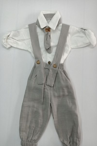 DFN MUESLI MEN'S SLOPET SUIT WITH TIE SHIRT