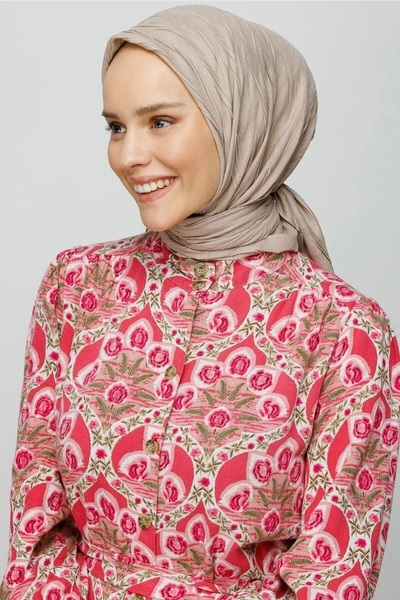 ALLURİNG THE BETTER ONE Fil Dişi Piliseli Bambu Şal