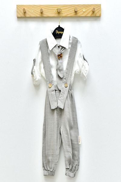 DFN MUESLI MEN'S SLOPET SUIT WITH TIE SHIRT
