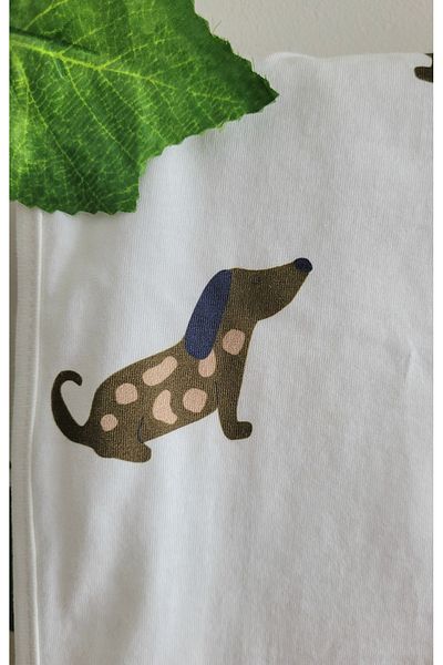 PAMUK HANIM Cotton Double Layer Combed Girl-Boy Newborn-Baby Swaddle Blanket/DOG