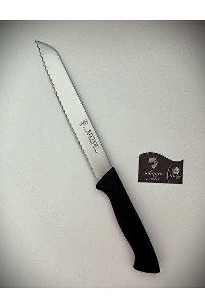 Solingen Rıtter Ekmek Bıçağı 19 cm Siyah