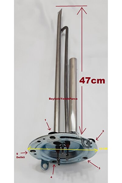 FullYedek Arçelik  Anot Çubuklu Termosifon Rezistansı 1800 Watt