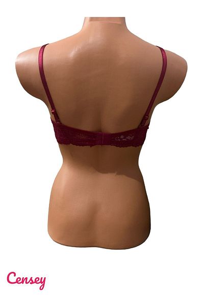 CENSEY Sutien din silicon cu model de dantelă