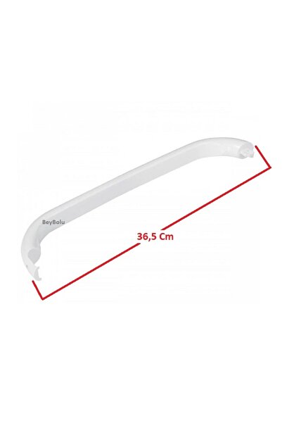 FullYedek Bosch Uyumlu Buzdolabı Kapı Kolu 36,5 cm BEYAZ , Tek Vida Tip Kapak...