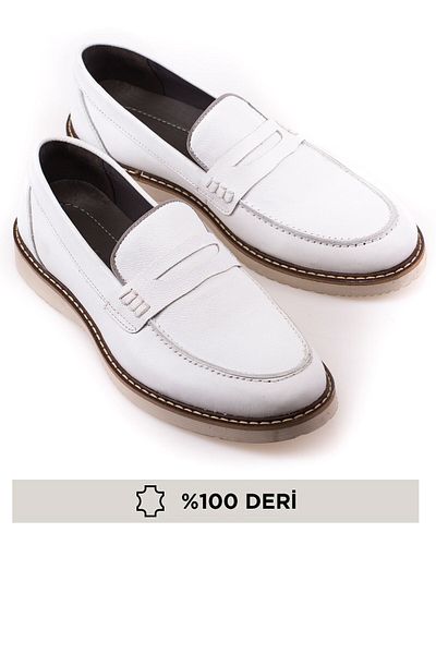 maximoda Genuine Leather, Stitched on the Sole, Poly Sole, Men's Leather Shoes