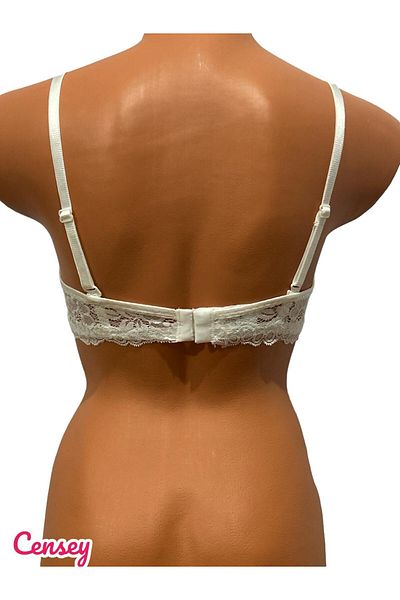 CENSEY Lace Patterned Hollow Silicone Bra