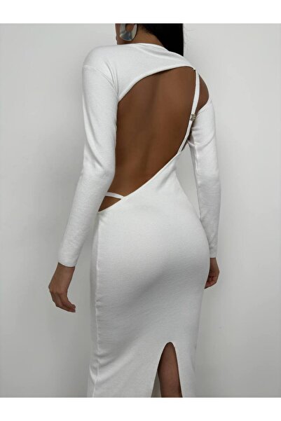 vuvutasarım Новий сезон велосипедний комір, декольте на спині, розріз, вечірня сукня