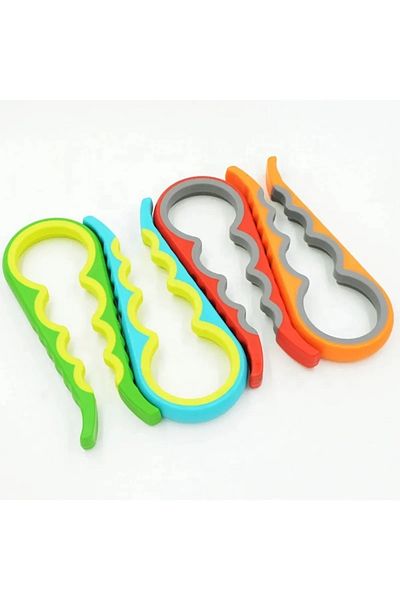 TUTUMHOME Canned Jar Bottle Opener Jar Cap Opening Tool 4 Sizes