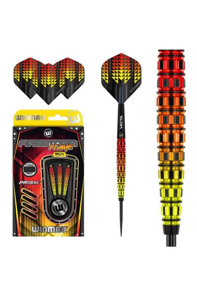 WINMAU Firestorm Flame %90 Tungsten Çelik Uçlu Dart Oku