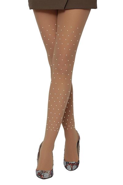 Shopiolog Patterned Thin Matte Pantyhose