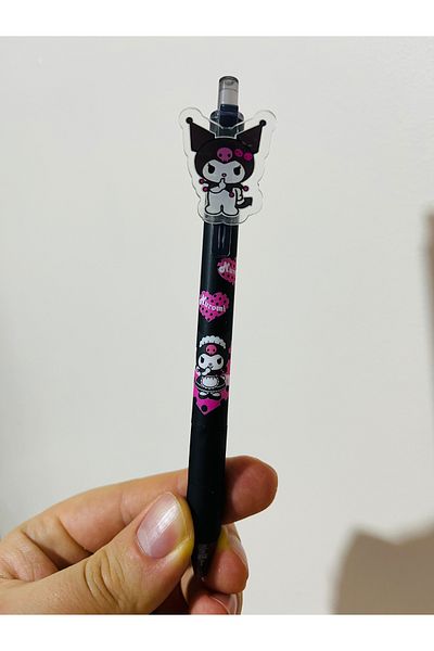 Cuppy Box Sanrio Kuromi Character 0.5 Black Color Ballpoint Pen