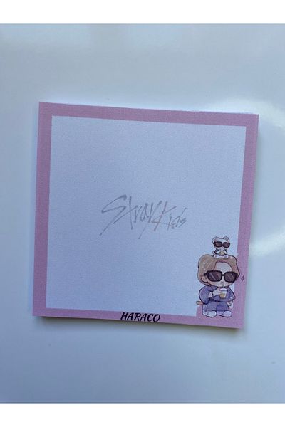 Hara Company Stray Kids Hyunjin 9x9 CmKpop Memopad