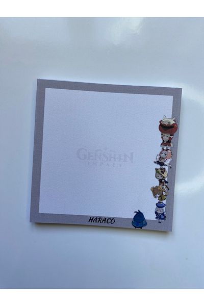 Hara Company Genshin Impact Game 9x9 cmGame Memopad