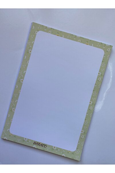 Hara Company لوحة ملاحظات بحجم A5 بنمط الأزهار الحلوة