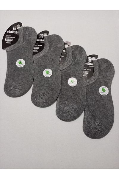 Rbs MEN'S INVISIBLE SINIKIRS SOCKS SEAMLESS BAMBOO SOCKS 4-PACK