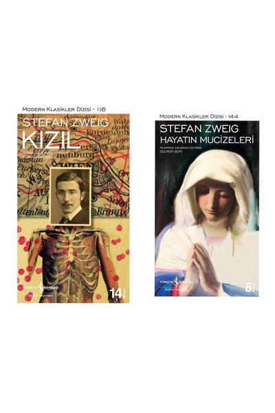 TÜRKİYE İŞ BANKASI KÜLTÜR YAYINLARI Stefan Zweig - Kızıl - Hayatın Mucizeleri