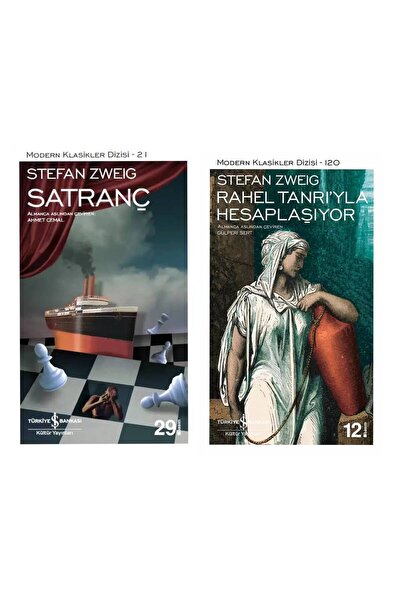 TÜRKİYE İŞ BANKASI KÜLTÜR YAYINLARI Stefan Zweig - Satranç - Rahel Tanrı'la H...
