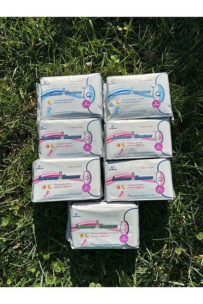 TİENZ AİRİZ Tiens Airiz Hygienic Women's Pad 5 Pack of 30 Daily 2 Pack of 8 Night