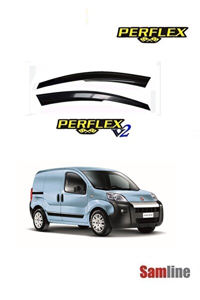 PERFLEX Fiat Fiorino Cargo 2013 Modeller için Cam Rüzgarlığı Takımı 2'li Set