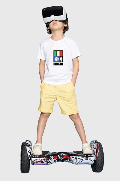 herotasarım Tricou Italia pentru copii - mânecă scurtă, model bll4558