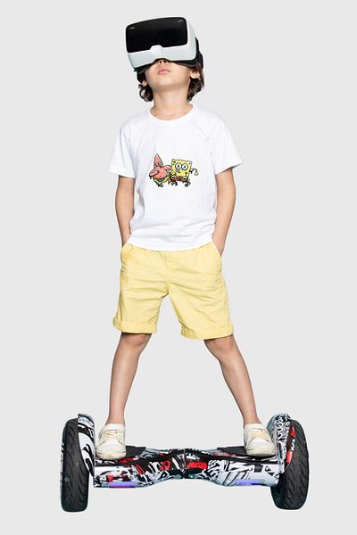 herotasarım Tricou cu mânecă scurtă pentru copii Patbob - bll4576