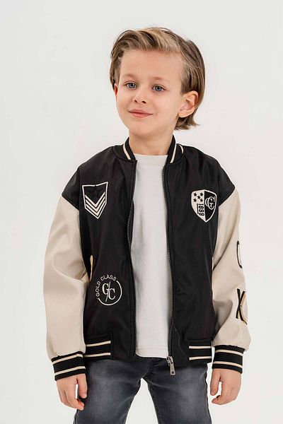 Gold Class Kidswear Водоустойчиво яке за колежани с двойни бродирани джобове