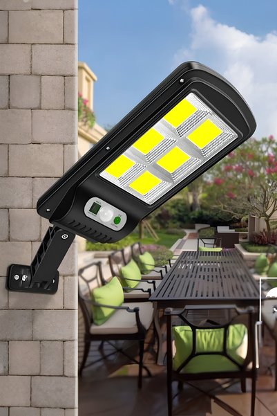 AYACO Solar Güneş Enerjili Led Bahçe Aydınlatması 120 Ledli 3 Modlu Hareket S...