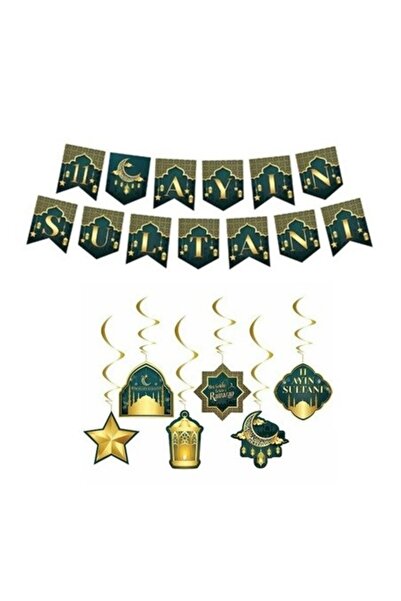 Masalsı Concept 6 Lı Tavan Sarkıt Süs 11 Ayın Sultanı Ramazan Süsleme Ev Deko...