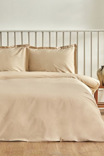 Karaca Home Комплект завивки Cool Touch Basic King, бежов