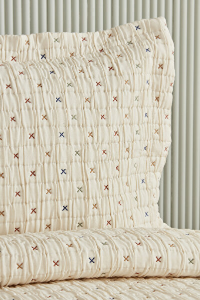 Karaca Home Young Oxxo Tek Kişilik Yatak Örtüsü Takımı