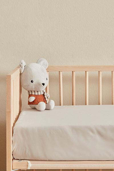 Karaca Home Baby Fitted Sheet Light Gray