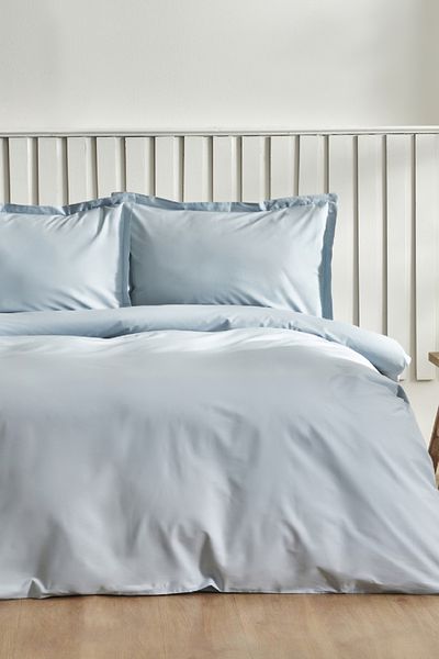 Karaca Home Комплект плик за завивка Cool Touch Basic, син