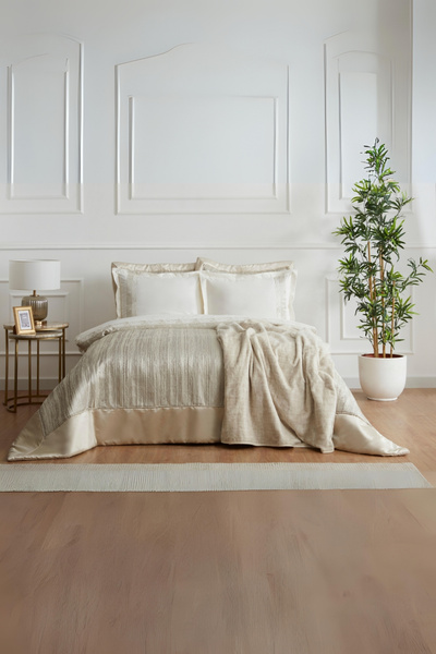 Karaca Home Marbella 8 Parça Çeyiz Seti Ekru