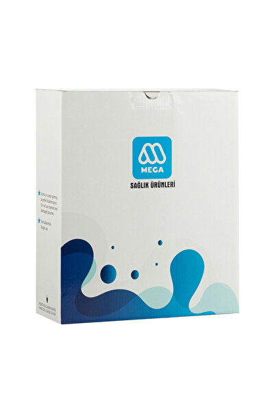 MEGA  100 Adet Siyah Renk Large Beden Trakeostomi Kanül Sabitleyici Bant