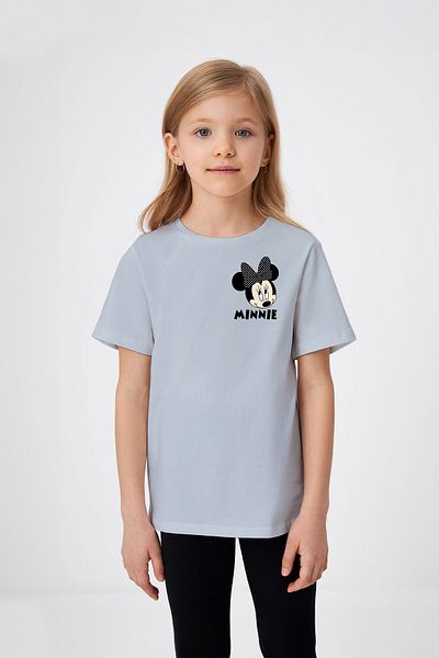 ADABEBEK Tricou pentru fetiță cu imprimeu Minnie