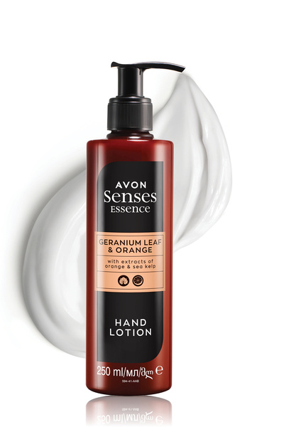 AVON Senses Essence Sardunya Yaprağı ve Partakal Kokulu El Kremi 250 Ml. İkili Set