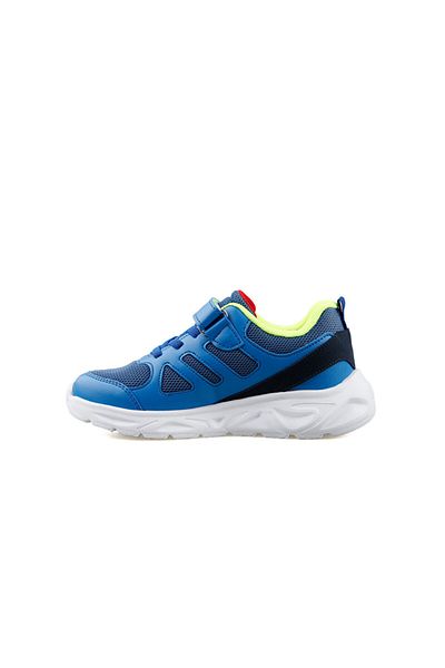 pepino Fy24 1623 Saks Navy Blue Yellow Children's Casual Shoes FY24-1623-SAKS-NAVY-YELLOW Blue