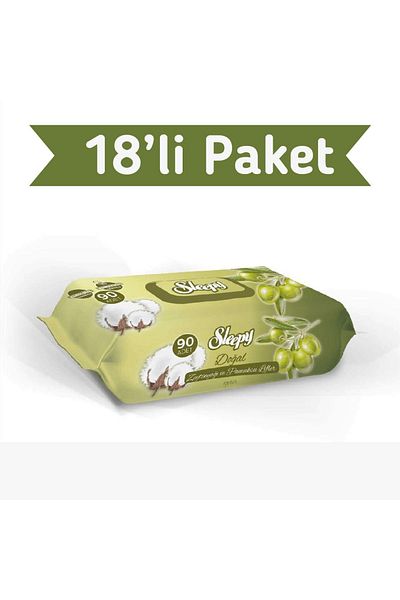 Sleepy Olive Oil Wet Towel 18X90 1620 Sheets