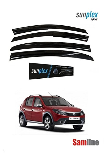 SUNPLEX Dacıa Sandero -Stepway 2010 Modeller için Cam Rüzgarlığı Takımı 4'lü Set